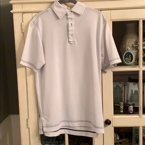 Foot Joy white Athletic Fit polo